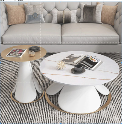 último caso de la compañía sobre Tela moderna Sofa Set With Plush Cushions de la franela